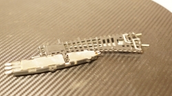 Стрелка левая, Berliner-TT-Bahnen, масштаб TT