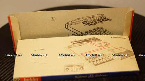 Стрелка левая 18631, Berliner-TT-Bahnen, масштаб TT №2  