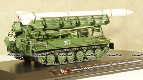 ПТ-76Б Тактический ракетный комплекс 2п16 "Луна" с ракетой 3Р10, TruckTyr 1:43
