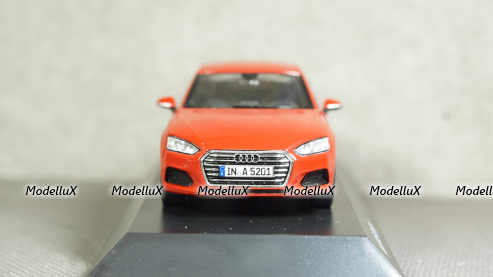 Audi A5 Coupe красный, Spark 1:43