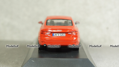 Audi A5 Coupe красный, Spark 1:43