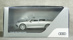 Audi A5 Cabriolet 2017 Florett серебро, Spark 1:43