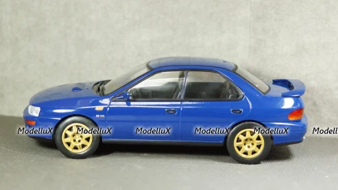Subaru Impreza WRX blau RHD, CMC002, IXO 1:18