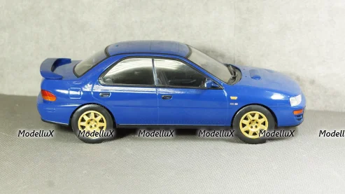 Subaru Impreza WRX blau RHD, CMC002, IXO 1:18