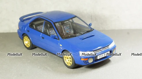 Subaru Impreza WRX blau RHD, CMC002, IXO 1:18