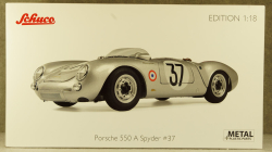 Porsche 550 Spyder #37 24h Le Mans 1955, 450033400, Schuco 1:18 