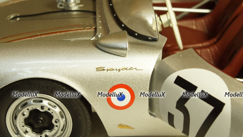Porsche 550 Spyder #37 24h Le Mans 1955, 450033400, Schuco 1:18 