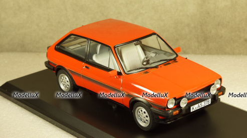Ford Fiesta XR2 1981 Red, 182741, Norev 1:18