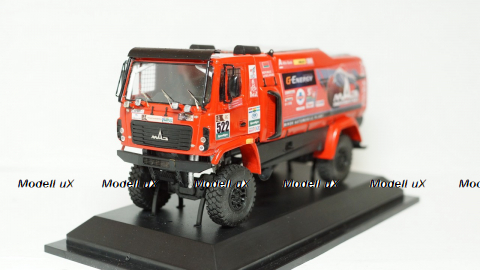 МАЗ 5309RR, Дакар 2017 №522, АвтоБюро 1:43