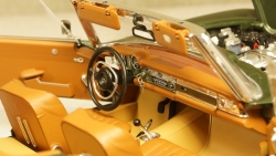 Mercedes 280 SL W113 со сьемным тентом 1966 greenmetallic, Schuco 1:18