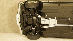 Mercedes 280 SL W113 со сьемным тентом 1966 greenmetallic, Schuco 1:18