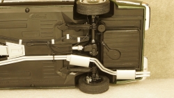 Mercedes 280 SL W113 со сьемным тентом 1966 greenmetallic, Schuco 1:18