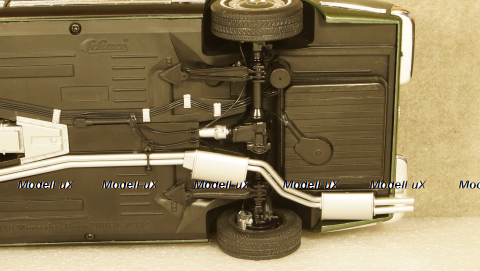 Mercedes 280 SL W113 со сьемным тентом 1966 greenmetallic, Schuco 1:18