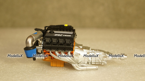 PLYMOUTH BARRACUDA ENGINE AND TRANSMISSION, Highway 61 1:18
