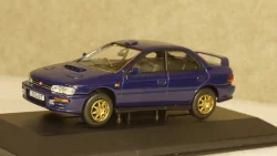 Subaru Impreza WRX (Type RA) STi V.II Pure sports Sedan, dark blue, Vanguards 1:43