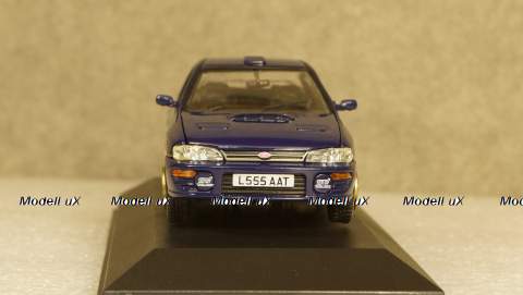 Subaru Impreza WRX (Type RA) STi V.II Pure sports Sedan, dark blue, Vanguards 1:43
