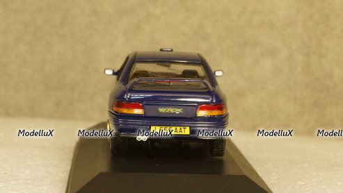 Subaru Impreza WRX (Type RA) STi V.II Pure sports Sedan, dark blue, Vanguards 1:43
