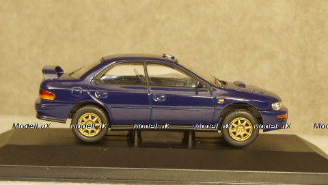 Subaru Impreza WRX (Type RA) STi V.II Pure sports Sedan, dark blue, Vanguards 1:43