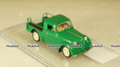 Москвич-400 пикап, зеленый, Алник43 1:43