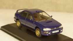 Subaru Impreza WRX (Type RA) STi V.II Pure sports Sedan, dark blue, Vanguards 1:43