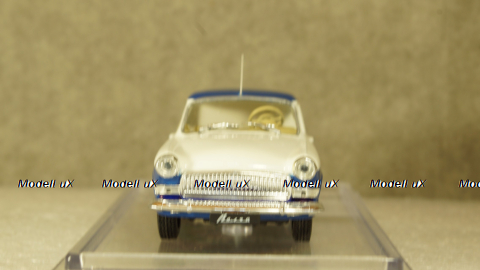 Газ-22 Фургон бело/синий, Алник43 1:43