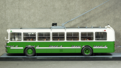 ЗИУ-5 бело-зелёный маршрут №1, 04006F, Classicbus 1:43