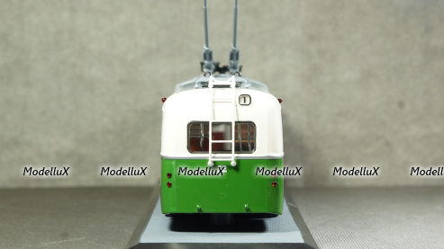 ЗИУ-5 бело-зелёный маршрут №1, 04006F, Classicbus 1:43