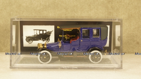 Руссо-Балт С 24-35 Ландоле 1912 г. темно-синий, Студия Колесо 1:43