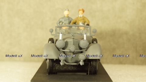 Mercedes Operazione Barbarossa Summer 1941 With Figures Hitler, Mussolini, UAN208, RIO 1:43