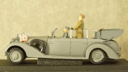 Mercedes Operazione Barbarossa Summer 1941 With Figures Hitler, Mussolini, UAN208, RIO 1:43
