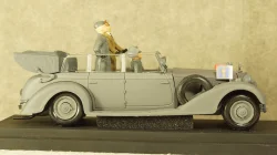 Mercedes Operazione Barbarossa Summer 1941 With Figures Hitler, Mussolini, UAN208, RIO 1:43