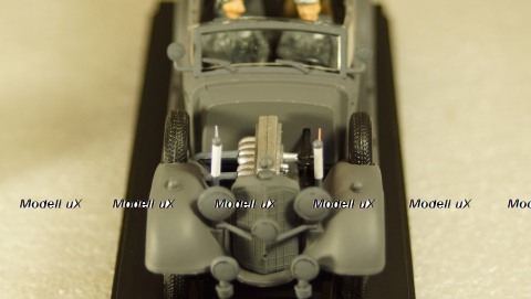 Mercedes Operazione Barbarossa Summer 1941 With Figures Hitler, Mussolini, UAN208, RIO 1:43