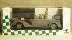Mercedes Operazione Barbarossa Summer 1941 With Figures Hitler, Mussolini, UAN208, RIO 1:43