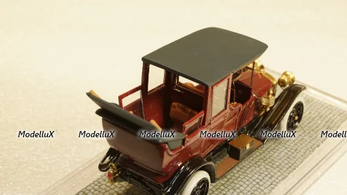 Руссо-Балт С 24-35 Ландоле 1912 г. темно-красный, Студия Колесо 1:43