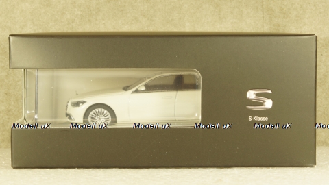 Mercedes S-class (V223) metallic white 2020, B66960632, Herpa 1:43