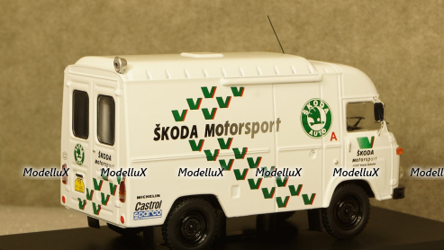 Avia A21F, Skoda Rallye team, Skoda Motor Sport, Assistance 1993, IXO RAC290X 1:43