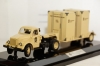 ГАЗ 51П + Т-213 полуприцеп (песочный), 905102, DiP Models 1:43