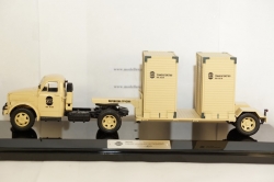 ГАЗ 51П + Т-213 полуприцеп (песочный), 905102, DiP Models 1:43