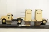 ГАЗ 51П + Т-213 полуприцеп (песочный), 905102, DiP Models 1:43