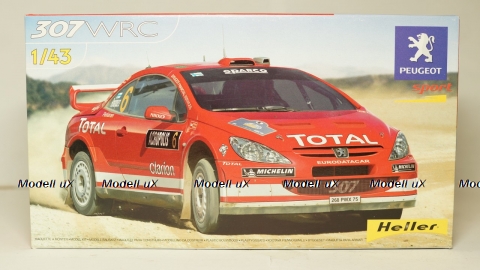 Кит Peugeot 307 WRC, Heller 1:43