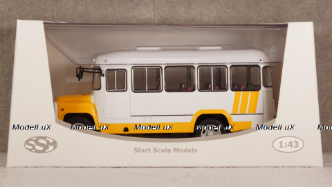 КАВЗ 3270 бело-жёлтый, SSM4035, SSM 1:43