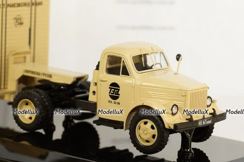 ГАЗ 51П + Т-213 полуприцеп (песочный), 905102, DiP Models 1:43