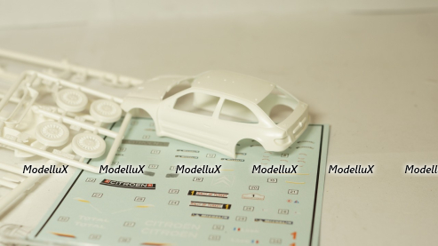  Кит Citroen XSARA WRC'05, Heller 1:43