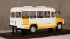 КАВЗ 3270 бело-жёлтый, SSM4035, SSM 1:43