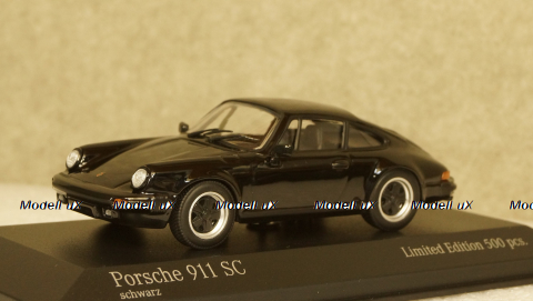 Porsche 911 SC Coupe 1979 black, 943062096, Minichamps 1:43