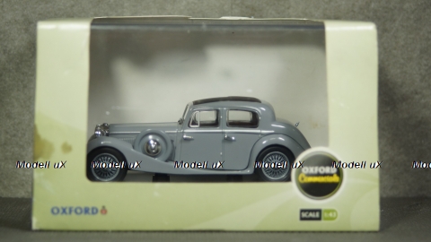 Jaguar SS 2.5 Saloon 1935 grey, Oxford 1:43
