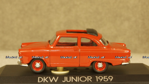 DKW Junior 1959 red, Vitesse 1:43