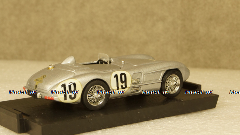 Mercedes 300SLR #19 silver, Brumm 1:43