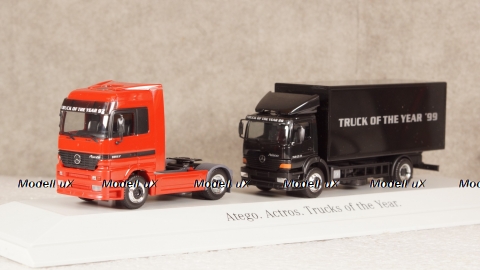 Mercedes Atego and Actros truck of the year Set, B66000322, Herpa 1:87