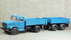 Зил 4331 с прицепом синий 